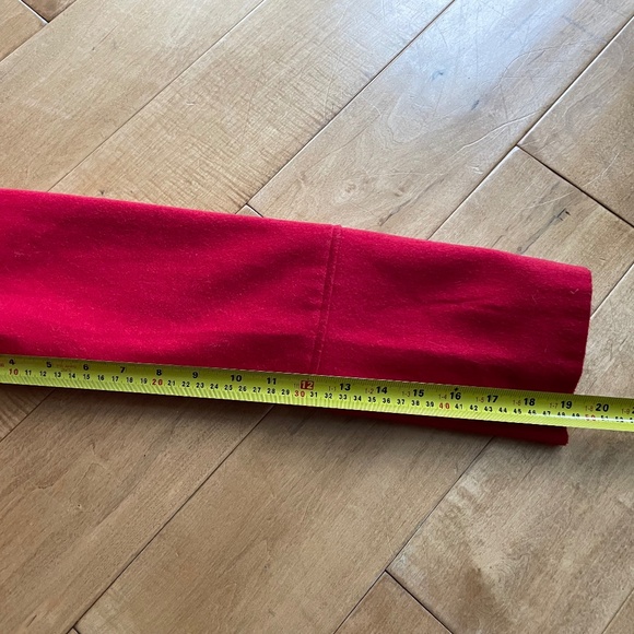 Dynamite Red Wool Pea Coat Size Small - Picture 13 of 13